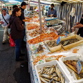 There are plenty of seafood stalls at the Marché Président Wilson 